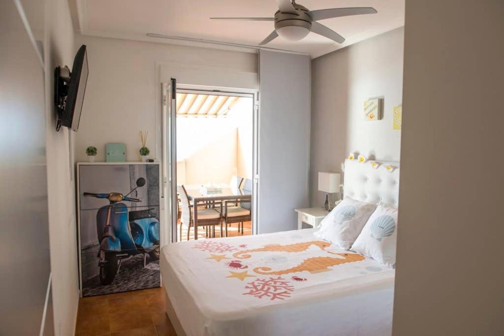 סנטה פולה Precioso Apartamento Frente Al Mar מראה חיצוני תמונה