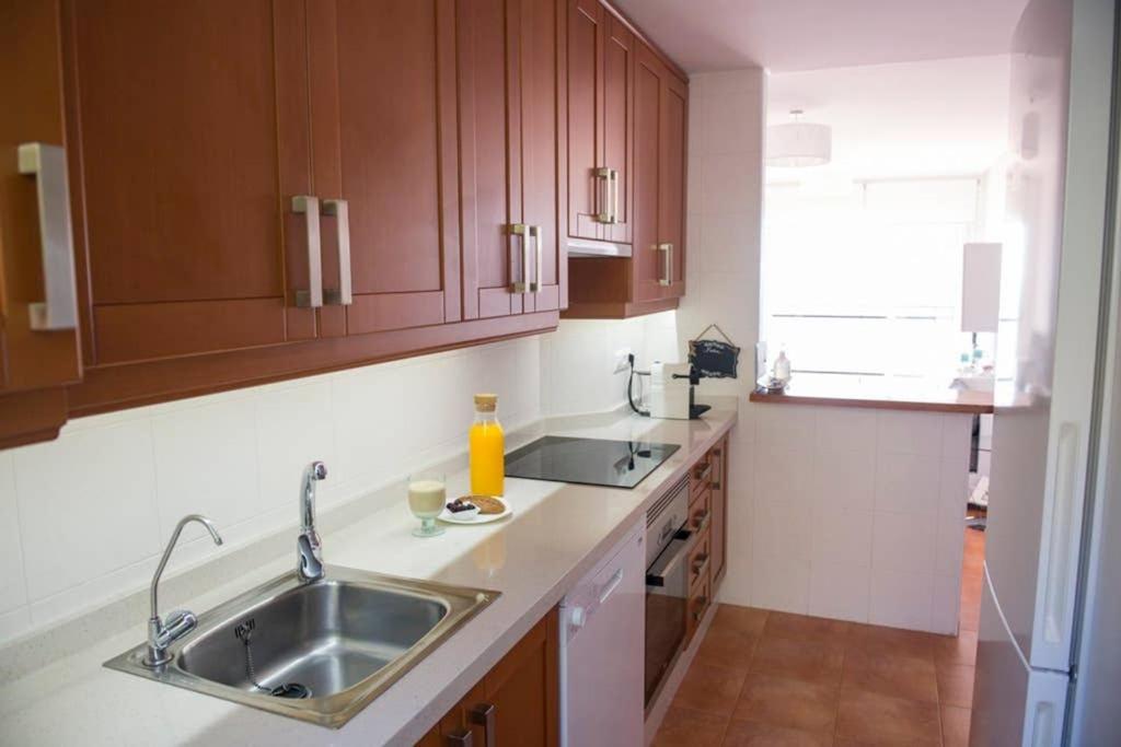 סנטה פולה Precioso Apartamento Frente Al Mar מראה חיצוני תמונה